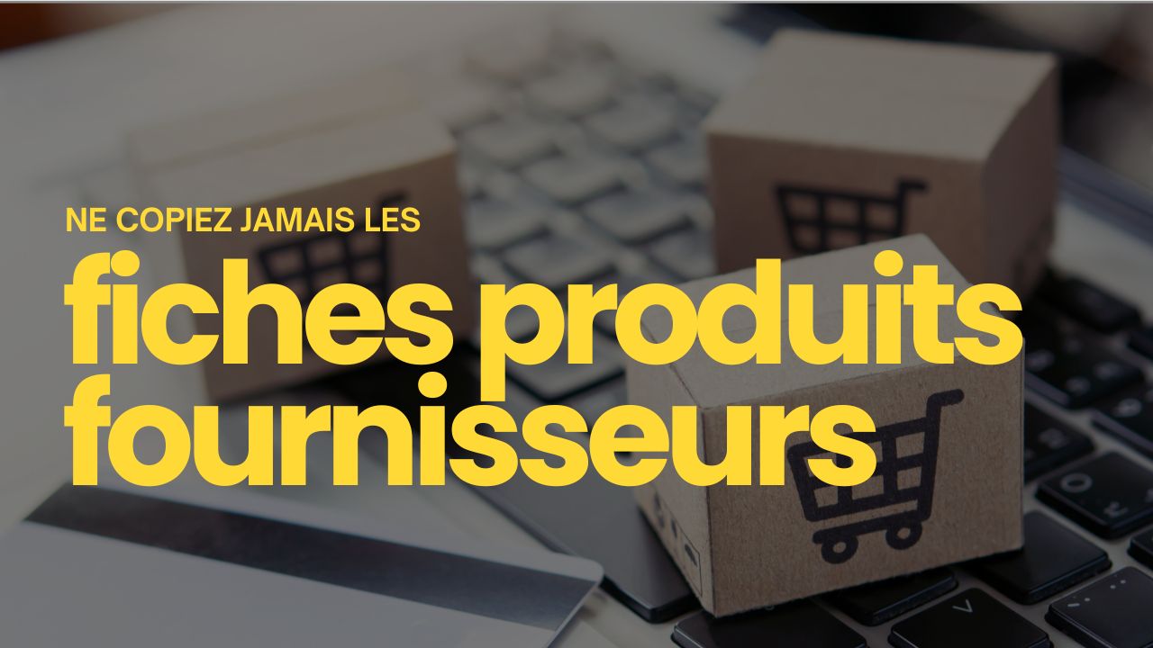 fiches produits fournisseurs