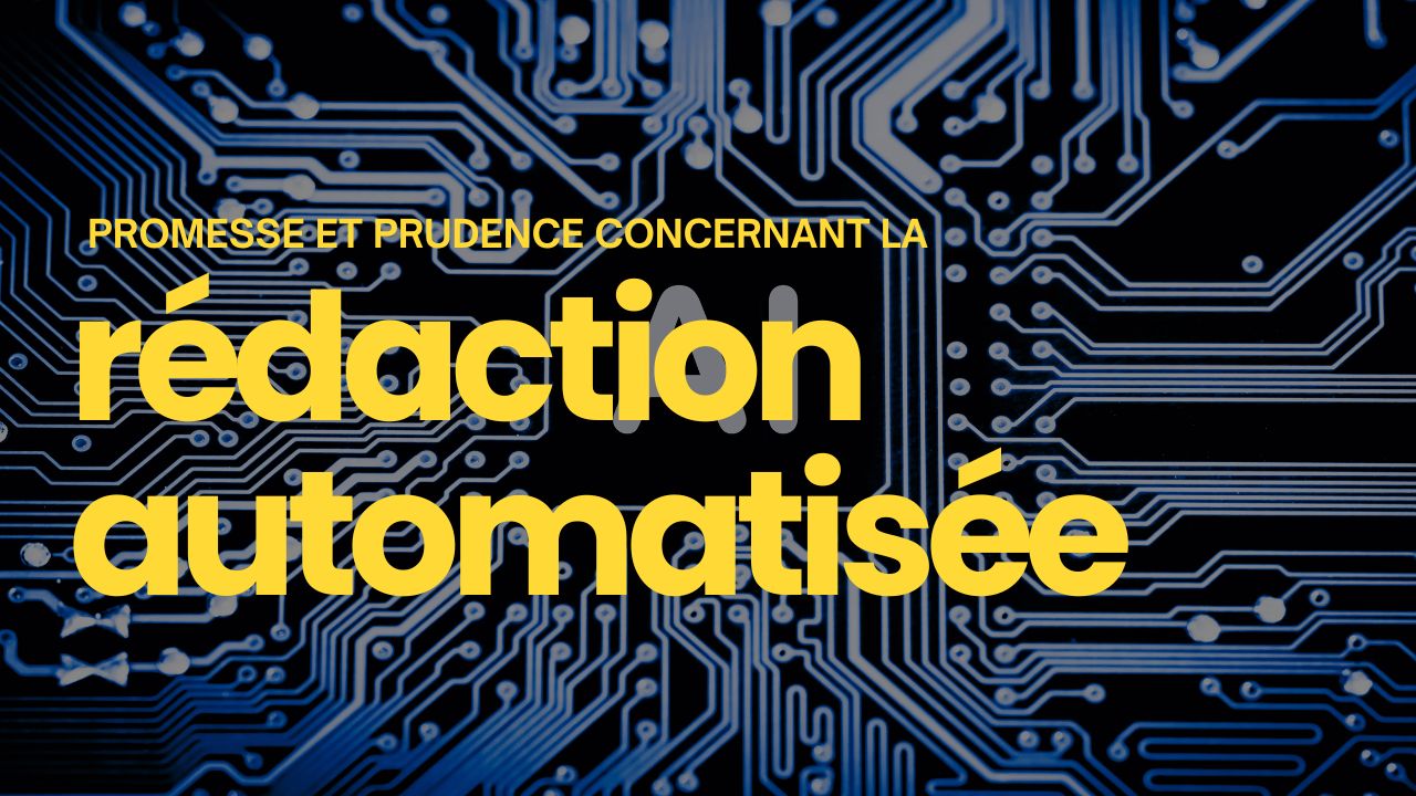 rédaction automatisée