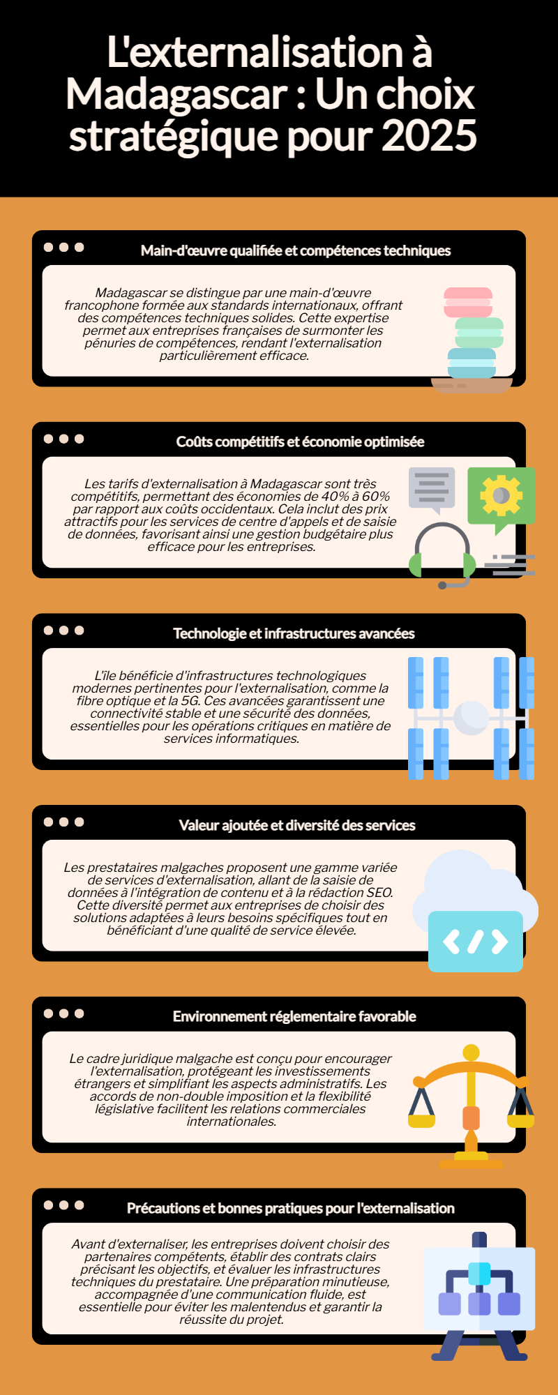 Les 5 bonnes raisons d'externaliser à Madagascar en 2025