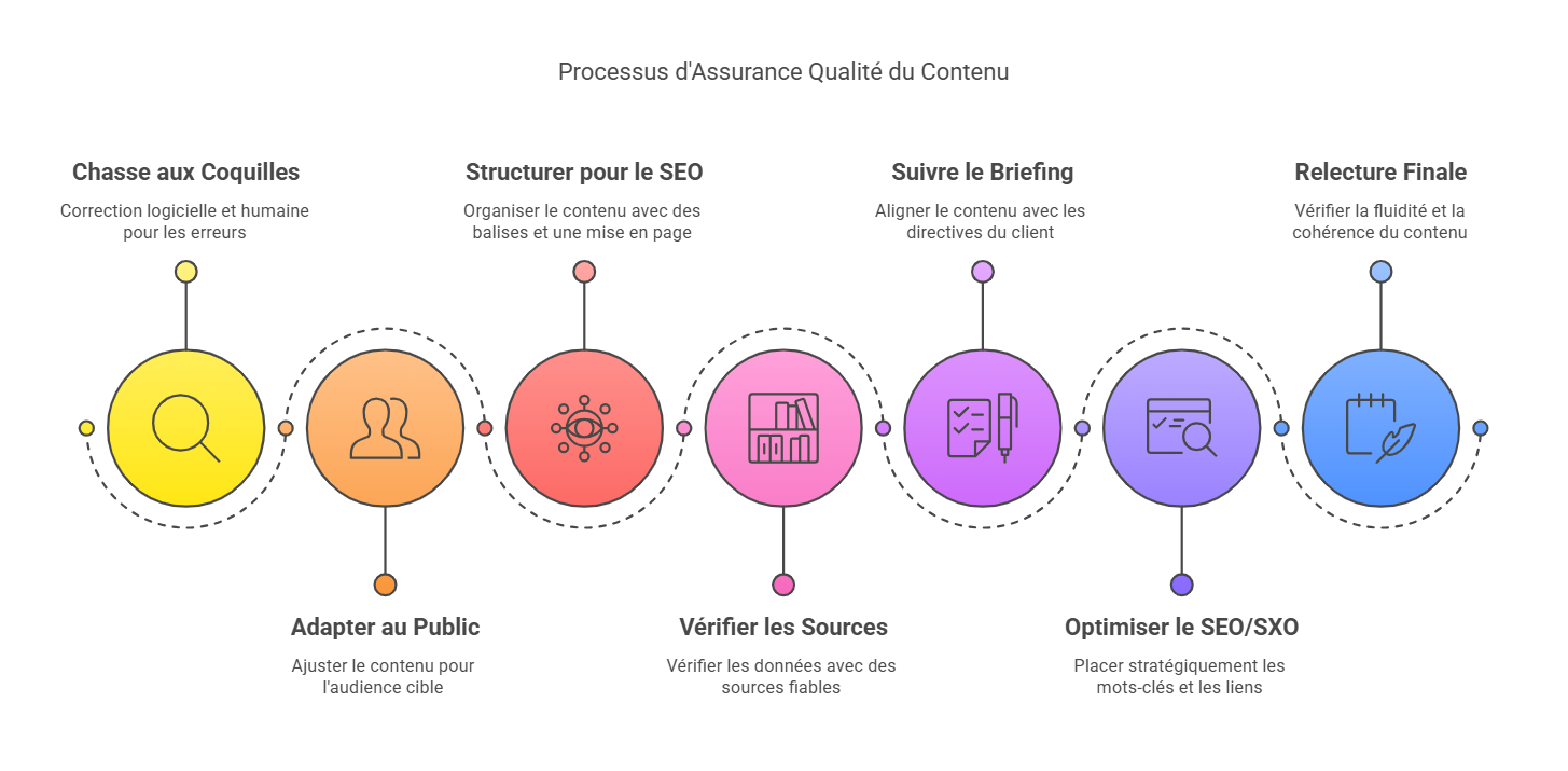 Infographie_Nos 7 réflexes avant de vous livrer nos contenus de qualité